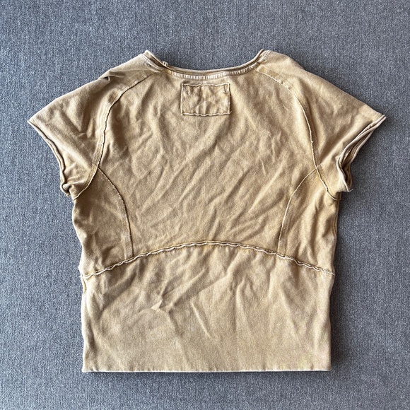 We The Free Tan Short Sleeve Tee - Picture 2 of 5